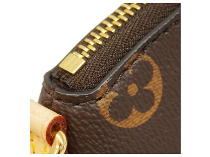 Borsa Louis Vuitton Monogram Rivoli MM Marrone - vista 7