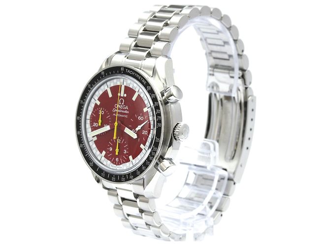 Omega Speedmaster Automatic Herren Sportuhr aus Edelstahl - Ansicht 2