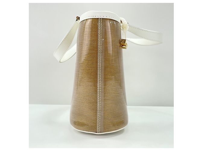 Borsa Louis Vuitton Mini Lagoon Bay Bianco - vista 6