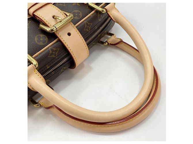 Borsa Louis Vuitton Manhattan GM Marrone - vista 10