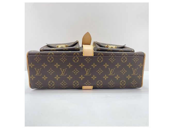 Borsa Louis Vuitton Manhattan GM Marrone - vista 7