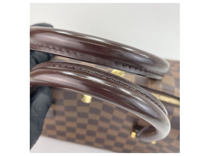 Borsa Louis Vuitton Rivera MM Marrone - vista 10