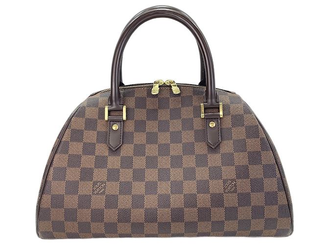 Borsa Louis Vuitton Rivera MM Marrone - vista 2