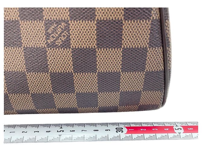 Borsa Louis Vuitton Rivera MM Marrone - vista 4