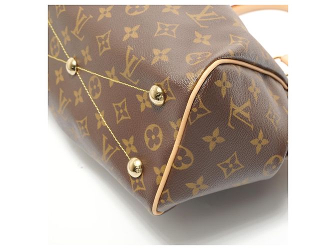 Borsa Louis Vuitton Monogram Tivoli PM Marrone - vista 6