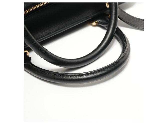 Borsa a mano 2-Way in pelle Loewe Amazona 36 Nero - vista 11