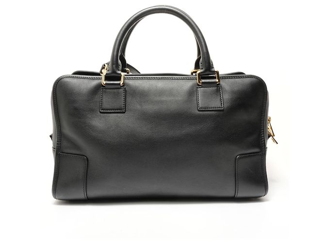 Borsa a mano 2-Way in pelle Loewe Amazona 36 Nero - vista 2