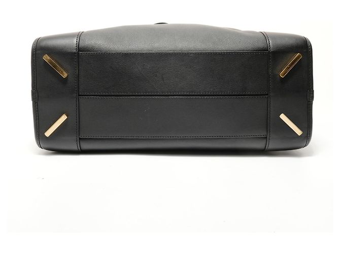 Borsa a mano 2-Way in pelle Loewe Amazona 36 Nero - vista 7