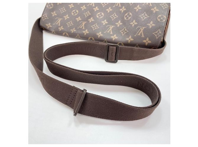 Borsa Messenger Louis Vuitton Bobour MM Marrone - vista 10