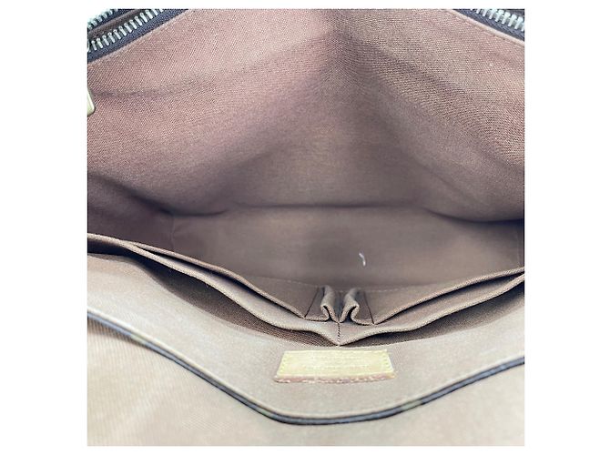 Borsa Messenger Louis Vuitton Bobour MM Marrone - vista 13