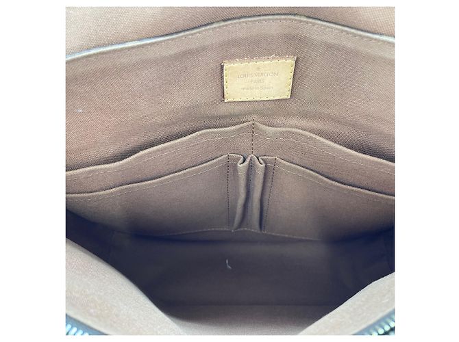 Borsa Messenger Louis Vuitton Bobour MM Marrone - vista 15