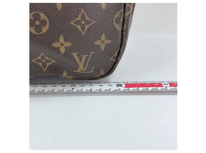Borsa Messenger Louis Vuitton Bobour MM Marrone - vista 4