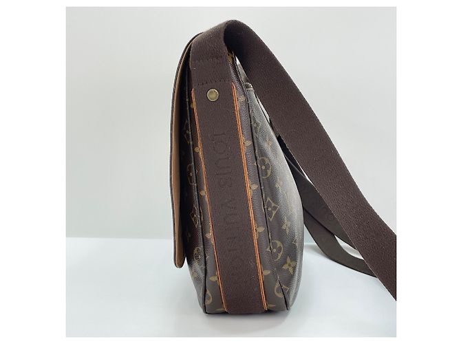 Borsa Messenger Louis Vuitton Bobour MM Marrone - vista 5