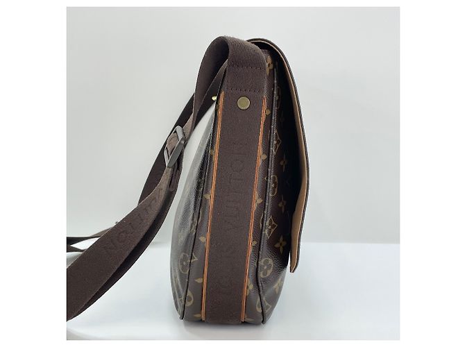 Borsa Messenger Louis Vuitton Bobour MM Marrone - vista 6