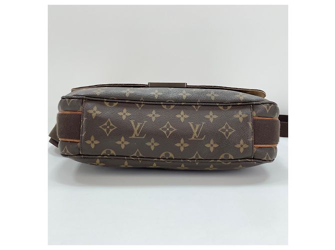 Borsa Messenger Louis Vuitton Bobour MM Marrone - vista 7