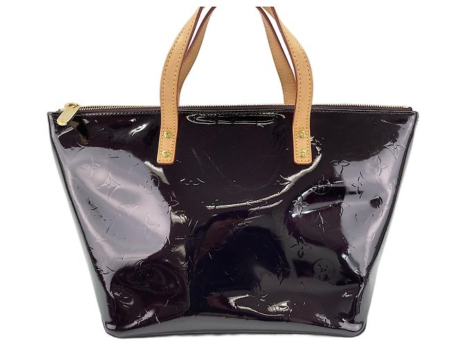 Borsa Louis Vuitton Bellevue PM Porpora - vista 3