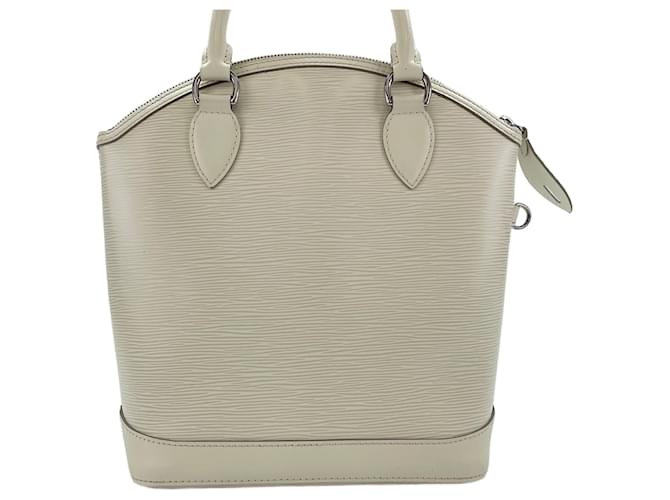 Borsa Louis Vuitton Lockit - White Bianco - vista 3