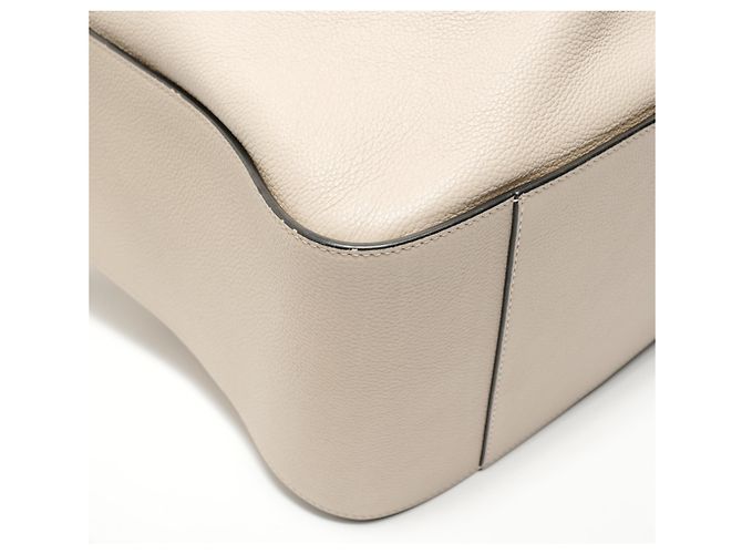 Loewe Hammock 2-Way Lederhandtasche Beige - Ansicht 5