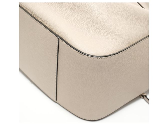 Loewe Hammock 2-Way Lederhandtasche Beige - Ansicht 6