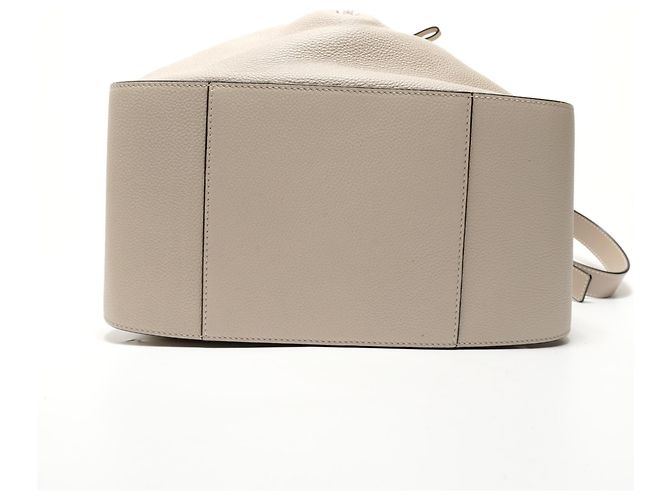 Loewe Hammock 2-Way Lederhandtasche Beige - Ansicht 7