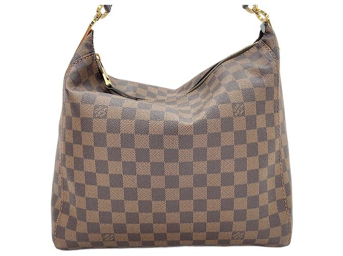 Borsa a Spalla Louis Vuitton Portobello PM Marrone - vista 2