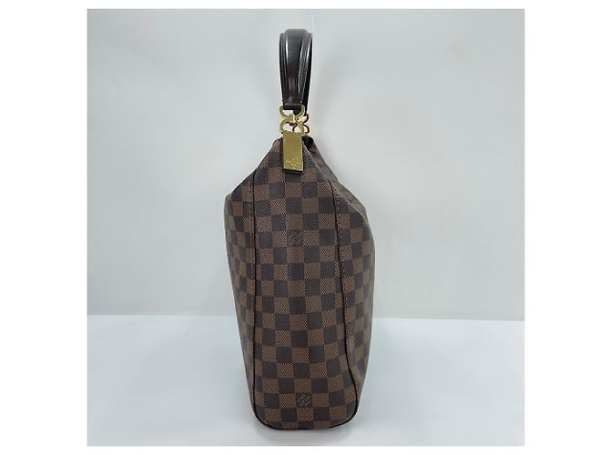Borsa a Spalla Louis Vuitton Portobello PM Marrone - vista 5