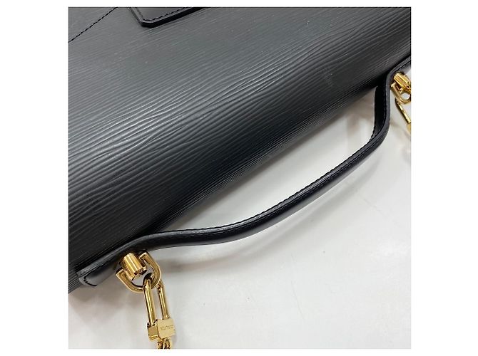 Borsa Louis Vuitton Monceau Nero - vista 10