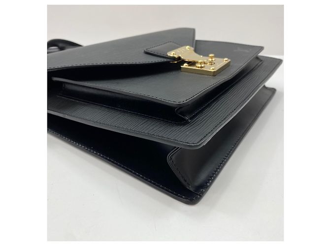 Borsa Louis Vuitton Monceau Nero - vista 8