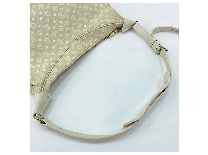 Borsa a Spalla Louis Vuitton Boulogne Beige - vista 10