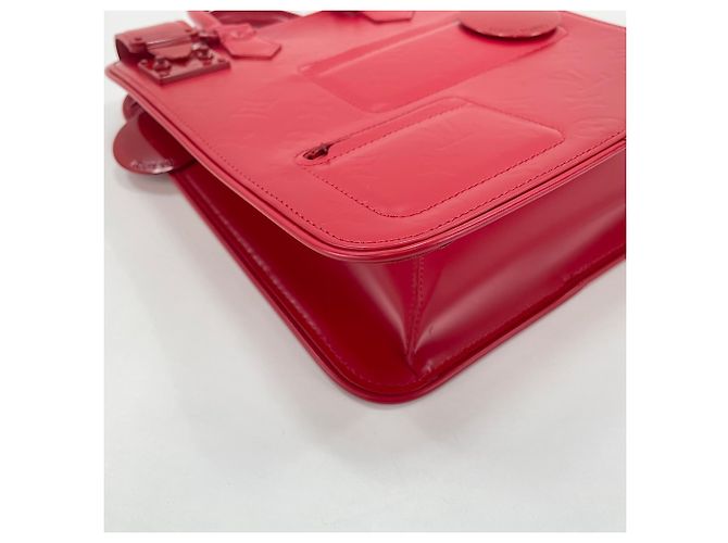 Sac à main rouge Louis Vuitton - vue 7