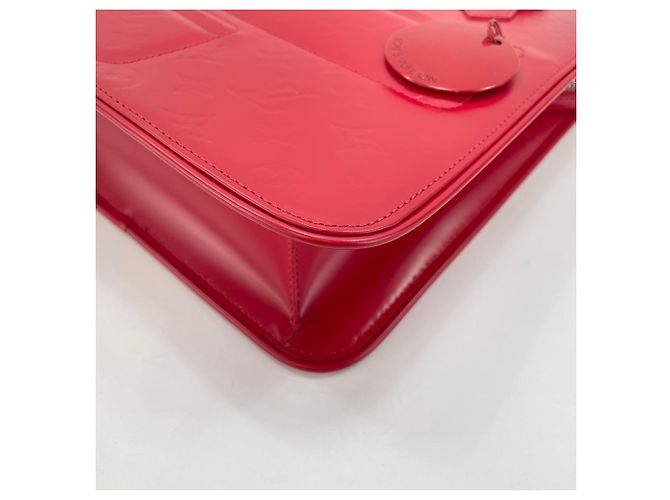 Sac à main rouge Louis Vuitton - vue 8