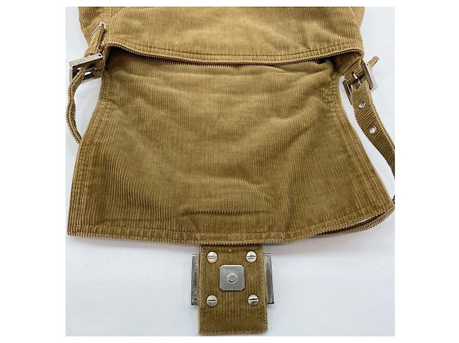 Borsa a tracolla Fendi Mamma Bucket Marrone - vista 12