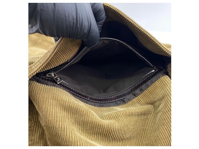 Borsa a tracolla Fendi Mamma Bucket Marrone - vista 15
