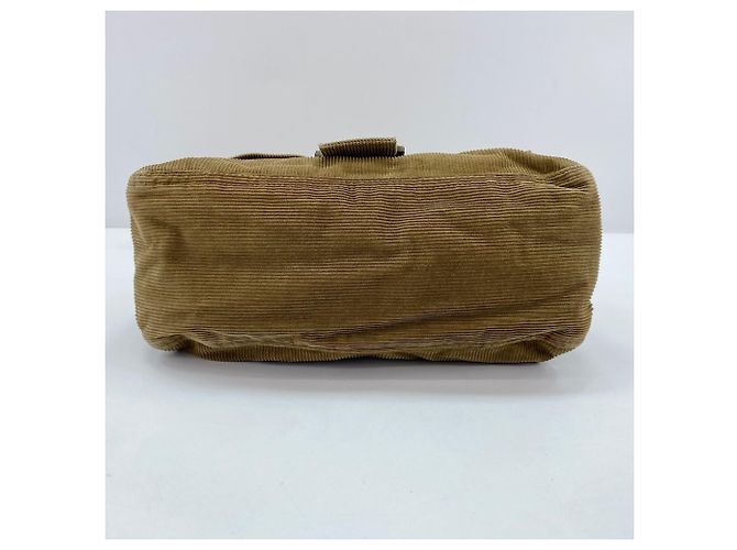 Borsa a tracolla Fendi Mamma Bucket Marrone - vista 7