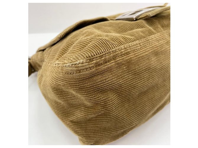 Borsa a tracolla Fendi Mamma Bucket Marrone - vista 8