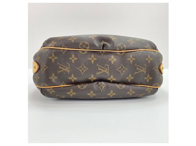 Borsa a Spalla Louis Vuitton Tulum PM Marrone - vista 7