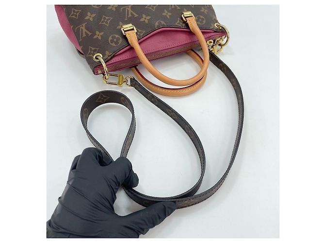 Bolso Louis Vuitton Pallas BB Castaño - vista 10