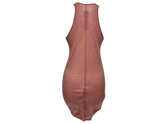 Rick Owens Tank Top aus rosa Baumwolle Pink - Ansicht 3