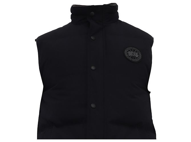 Canada Goose Steppweste mit Stehkragen aus Polyester in Schwarz Blau Hellblau - Ansicht 2