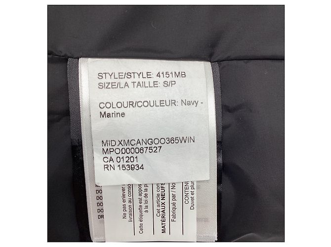 Canada Goose Steppweste mit Stehkragen aus Polyester in Schwarz Blau Hellblau - Ansicht 6
