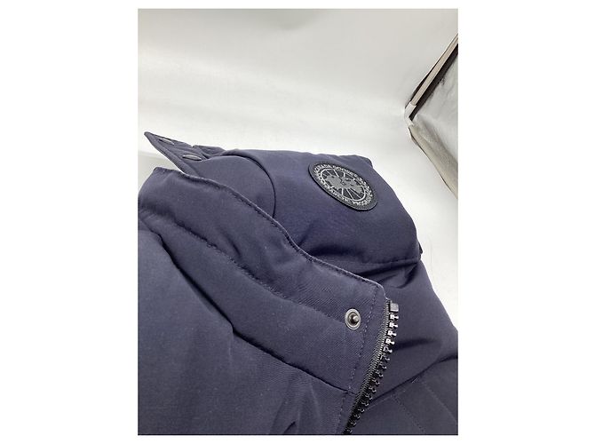 Canada Goose Steppweste mit Stehkragen aus Polyester in Schwarz Blau Hellblau - Ansicht 8