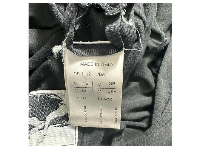 Camiseta túnica Rick Owens en algodón negro - vista 4