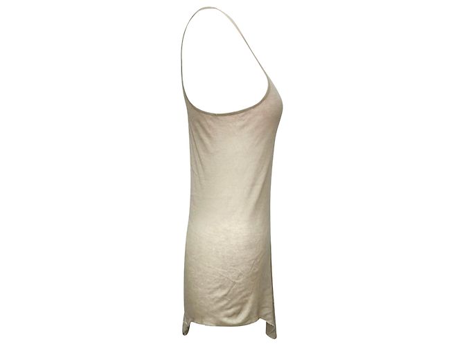 Rick Owens Tank Top aus grauer Baumwolle - Ansicht 2