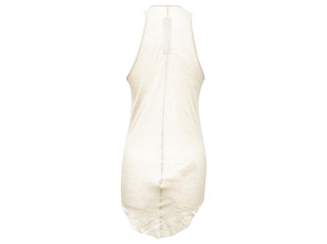 Rick Owens Tank Top aus grauer Baumwolle - Ansicht 4