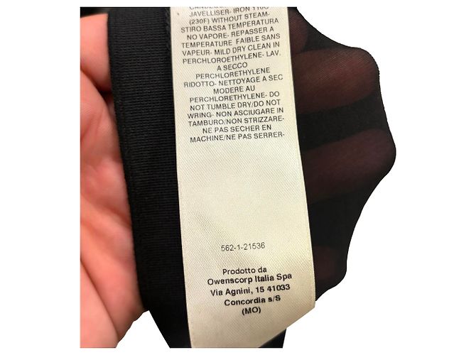 Falda midi drapeada Rick Owens en cupro negro - vista 6