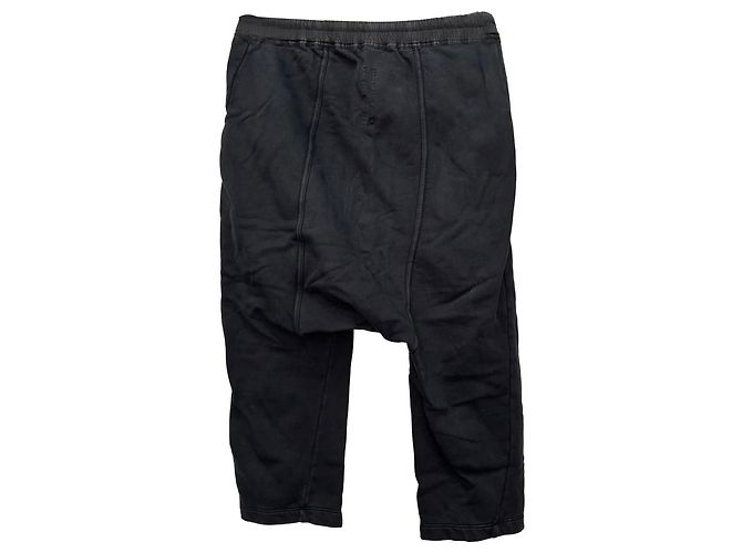 Pantalones con cordón Rick Owens DRKSHDW en algodón negro - vista 2