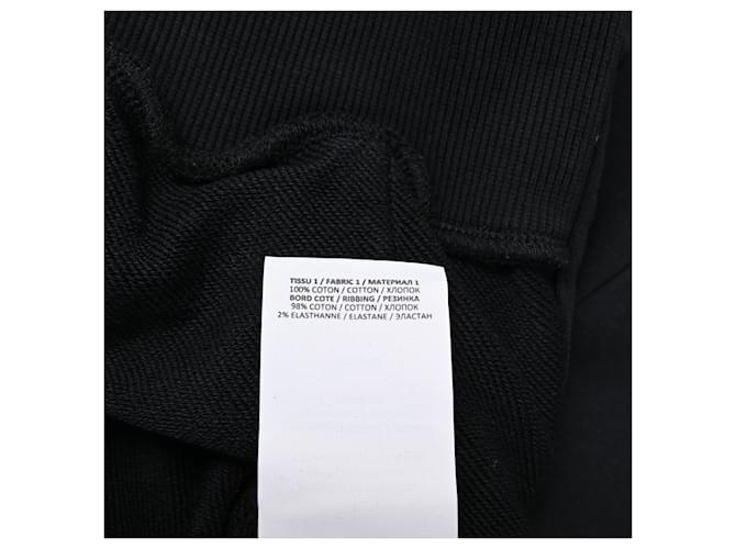 Sudadera Balmain Logo en algodón negro - vista 7
