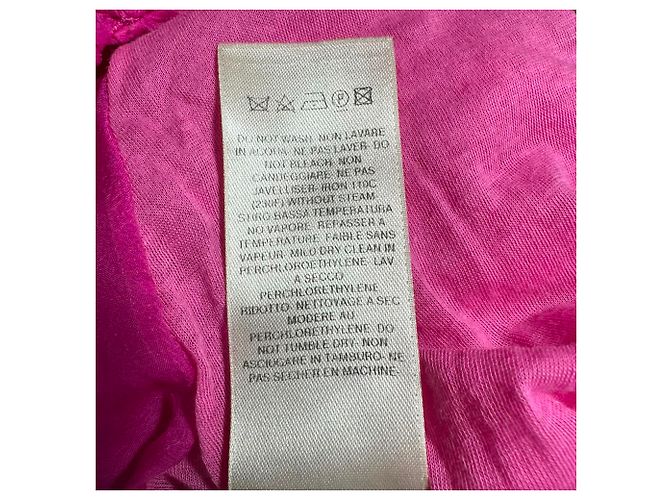 Camicetta arricciata Rick Owens in seta rosa - vista 6