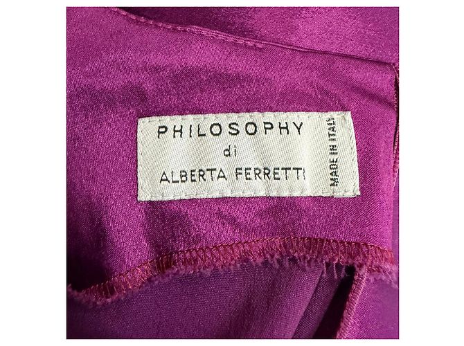 Philosophy di Alberta Ferretti in Acetato Viola Porpora - vista 4