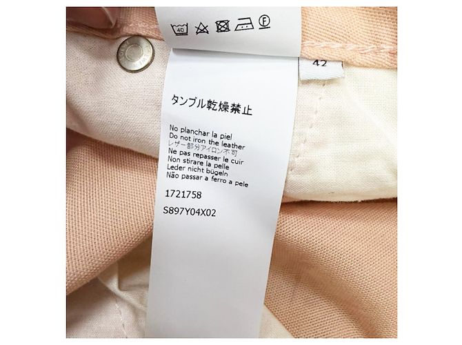 Vaqueros Loewe Ken Price La Palme en algodón melocotón Rosa - vista 6